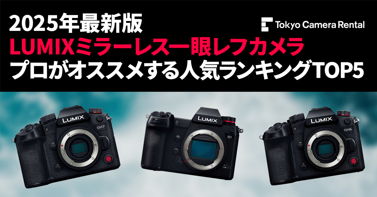2025年最新版「Panasonic LUMIXミラーレス一眼レフカメラ」プロ