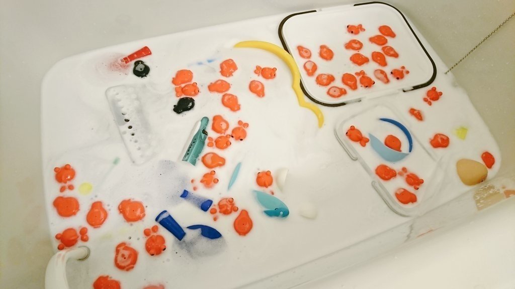 子どもと一緒にお風呂ぶくぶく掃除をしました 家事ノート なぎさっと Note