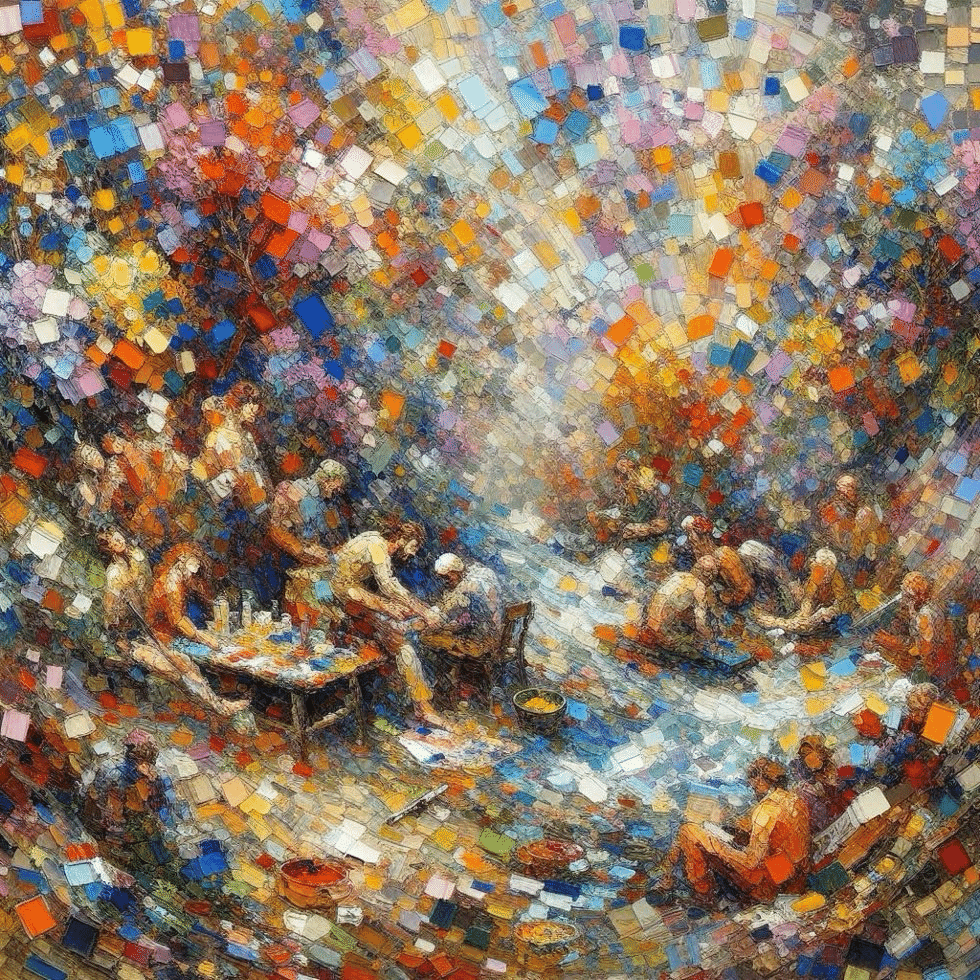 ジャン=ポール・リオペルの絵画にヒントを得たプロンプト|廣田憲司 ジャン=ポール・リオペルの絵画にヒントを得たプロンプト|廣田憲司