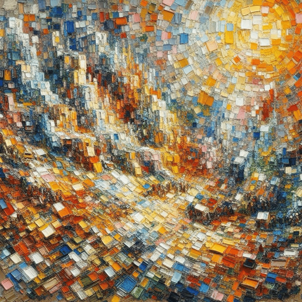 ジャン＝ポール・リオペルの絵画にヒントを得たプロンプト｜廣田憲司