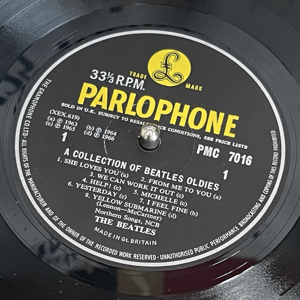 The Beatles Yesterday UK(英 GB)盤 EP Mono Yesterday (Beatles EP) - Wikipedia