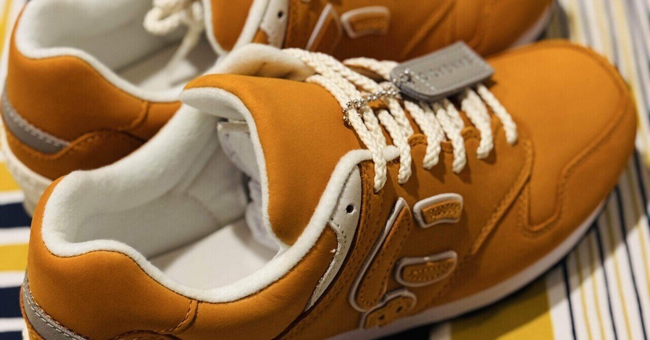 徒然日記20250211/【買いもの/スニーカー】👟にゅ~ず「オレンジ 徒然日記20250211/【買いもの/スニーカー】👟にゅ~ず「オレンジ