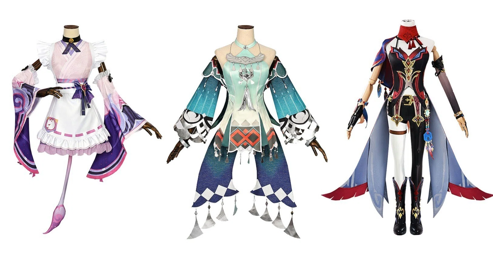 原神キャラクター「夢見月瑞希、藍硯、シトラリ、カチーナ、チャスカ