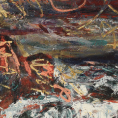 南桂子 銅版画 エッチング 「木の上の鳥」 1980年 査定 買取 致します