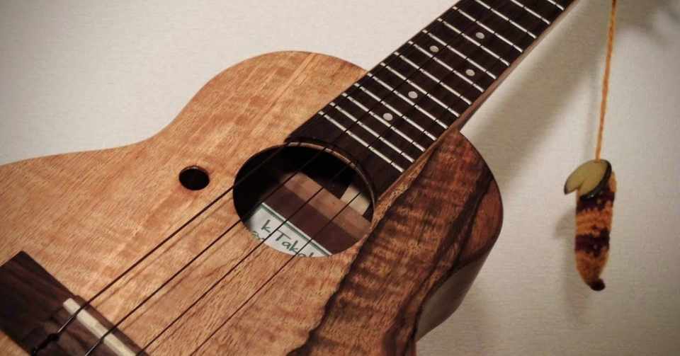 マンゴー材の木目がかわいいぼくの相棒 とむやん Note