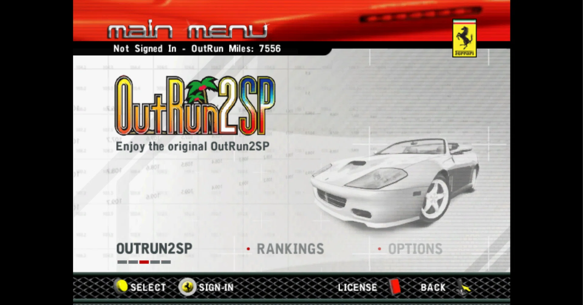 PC版Outrun2006 Coast to Coastが大幅にMODで改善されてとても良くなっ PC版Outrun2006 Coast to Coastが大幅にMODで改善されてとても良くなっ