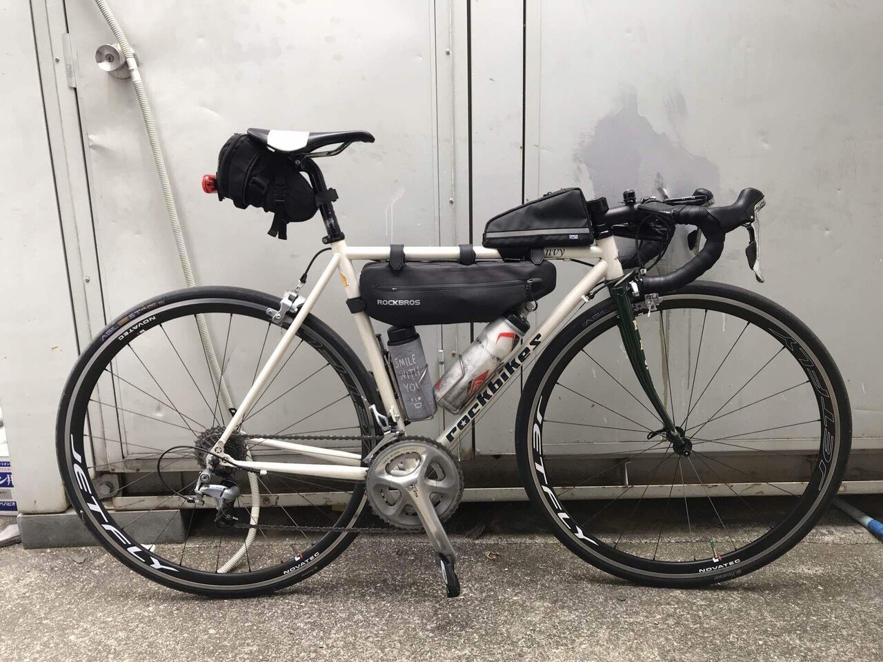 njsパーツ　ハンドルバー　シートポスト　ステム　サドル　セット njsパーツハンドルバーシートポストステムサドルセット