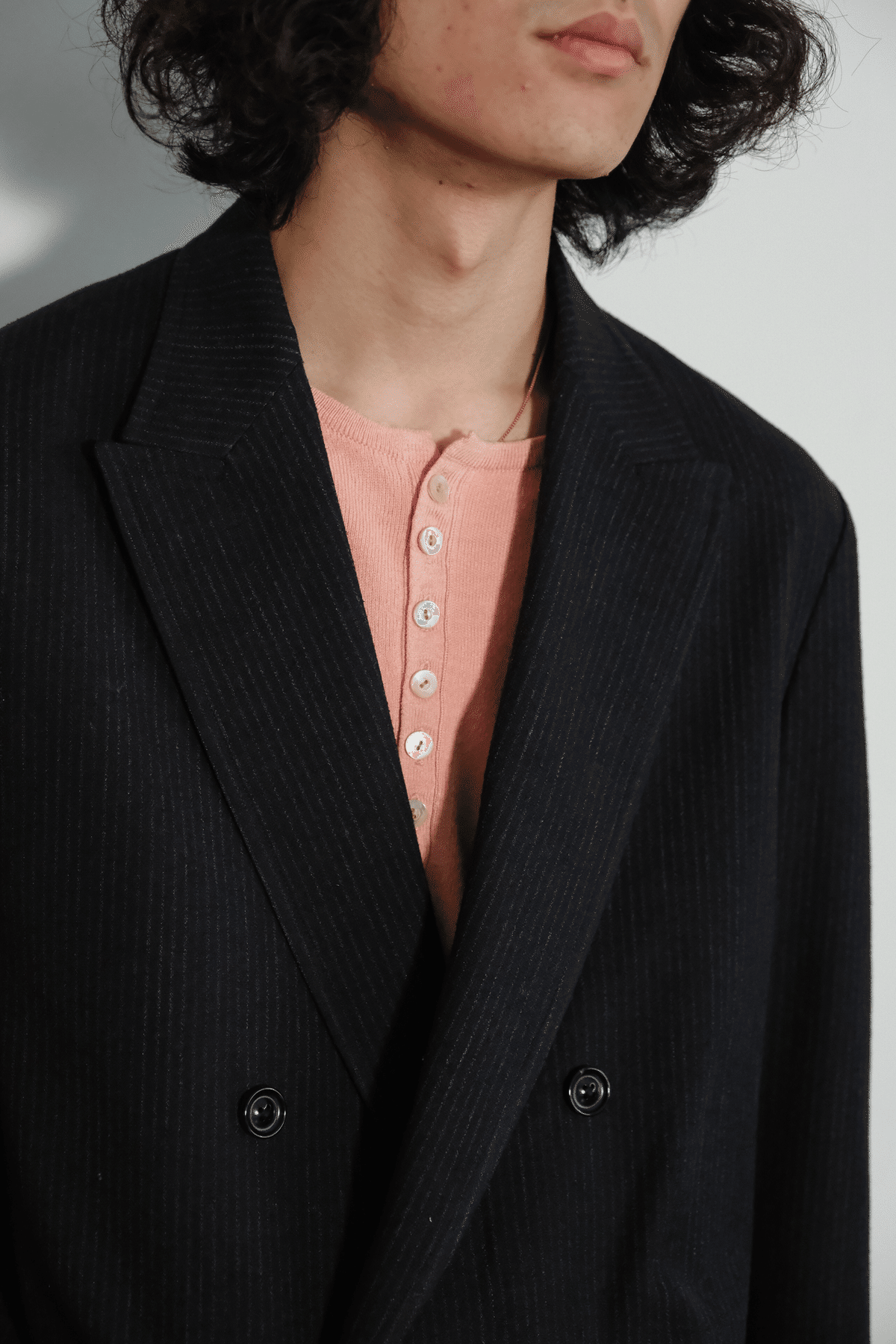 ヘンリー様 COLIMBO(コリンボ) Thirty-Miles Henry Neck Tee L/S -Fine