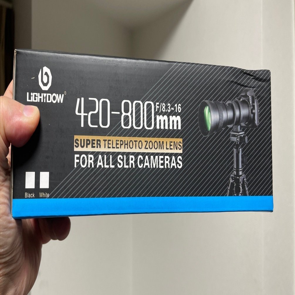 AliExpressで買った超望遠を試してみた｜怪力熊男