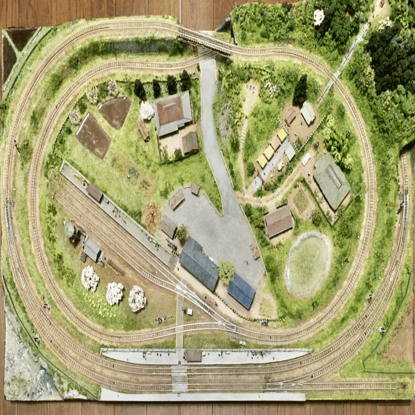 初めてのNゲージ固定レイアウト｜Corgi Play Ground