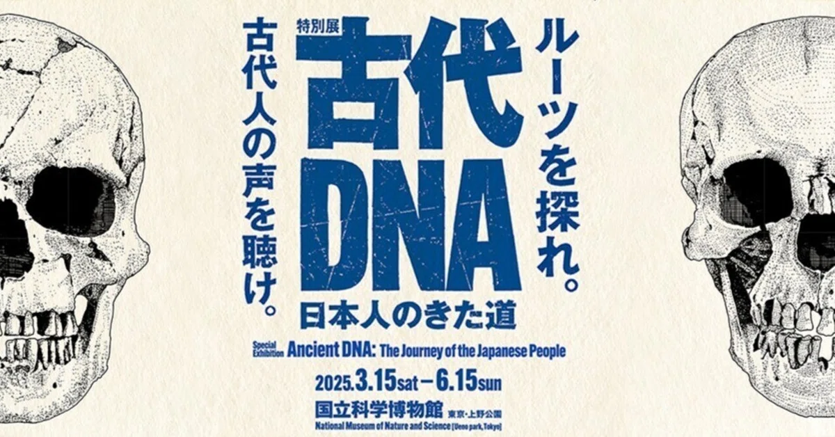 国立科学博物館 特別展「古代DNA ―日本人のきた道―」をもっと楽しめる
