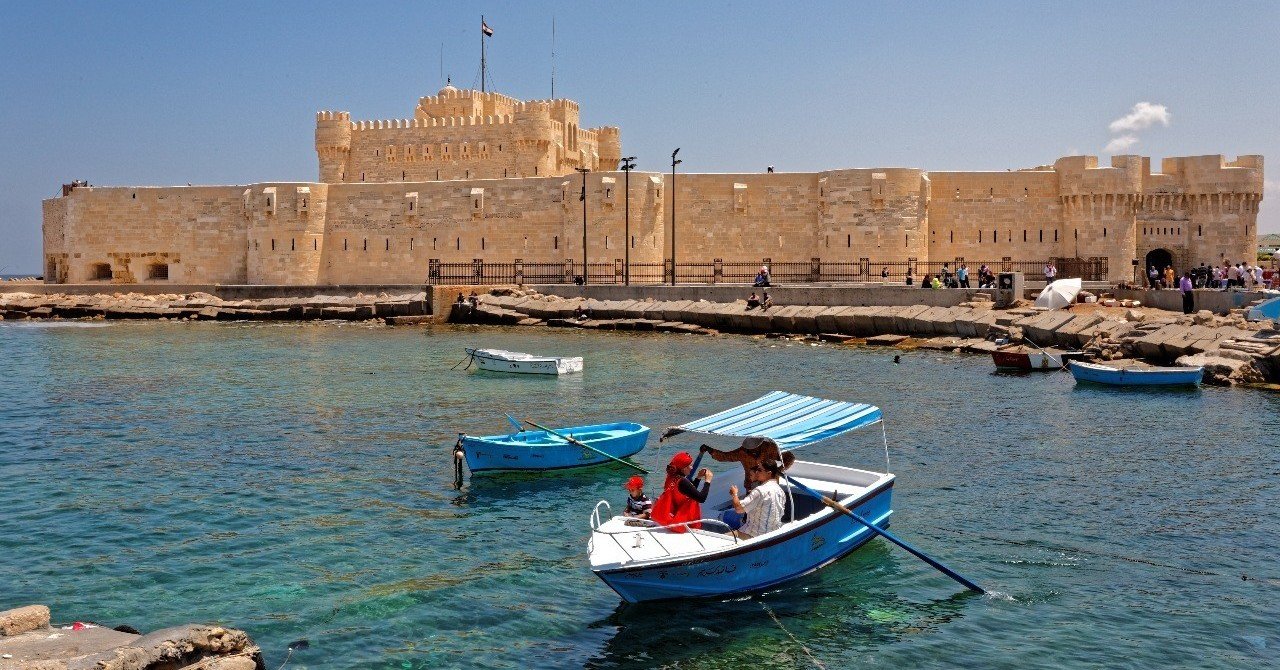 アレキサンドリアの「カイトベイ要塞」｜Zenpaku