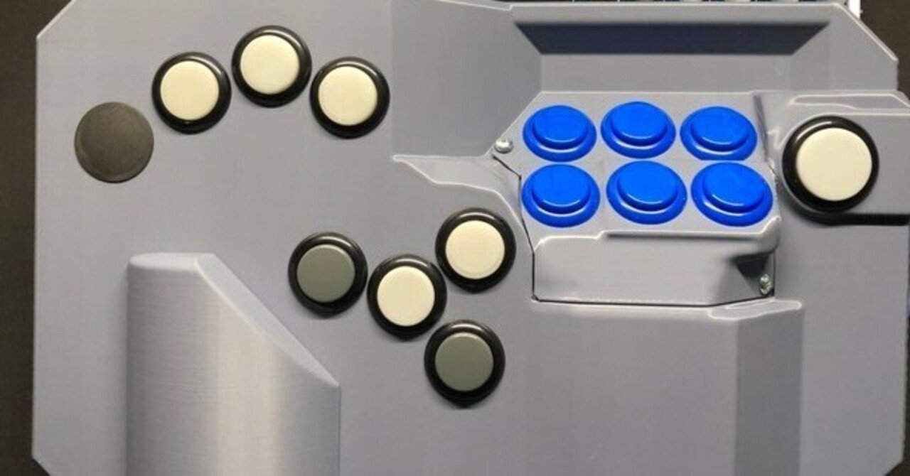 くろまき工房 傾斜薄型レバーレス ps5 対応 アケコン レバーレス