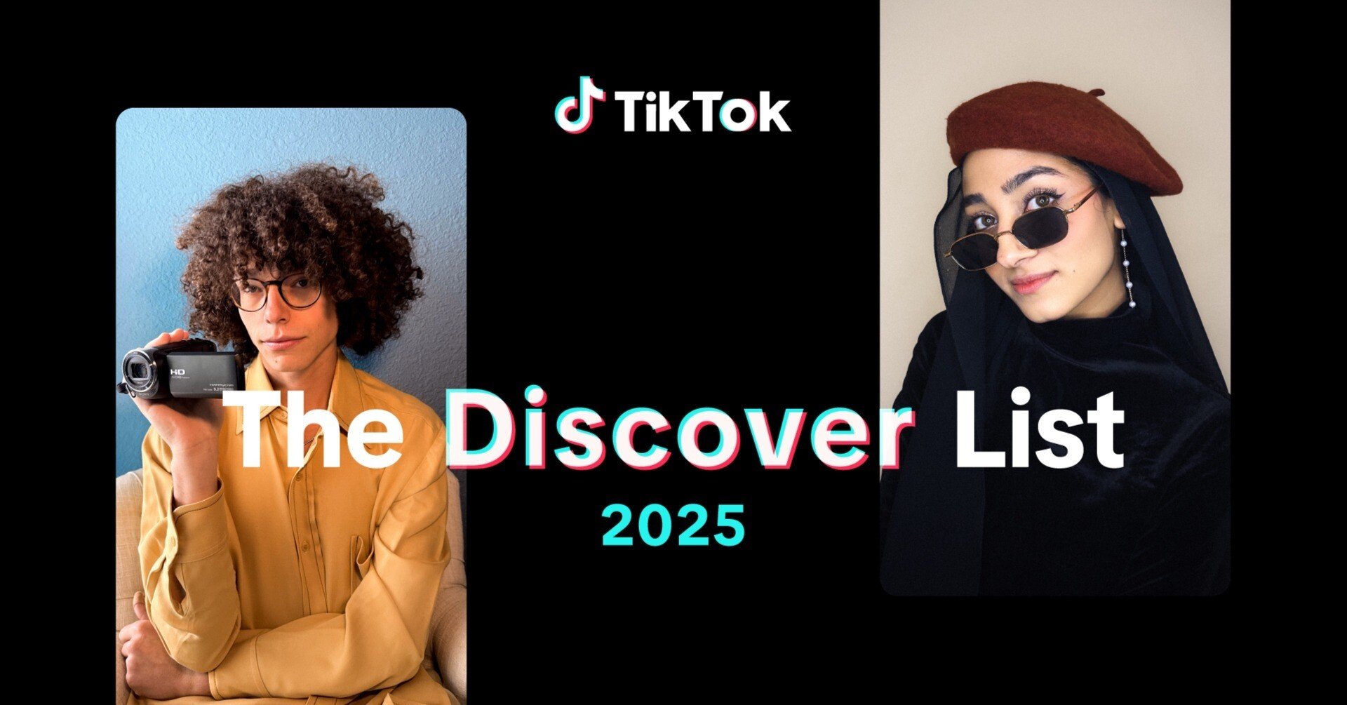 TikTok、2025年の世界の注目クリエイター50組を紹介する「The Discover