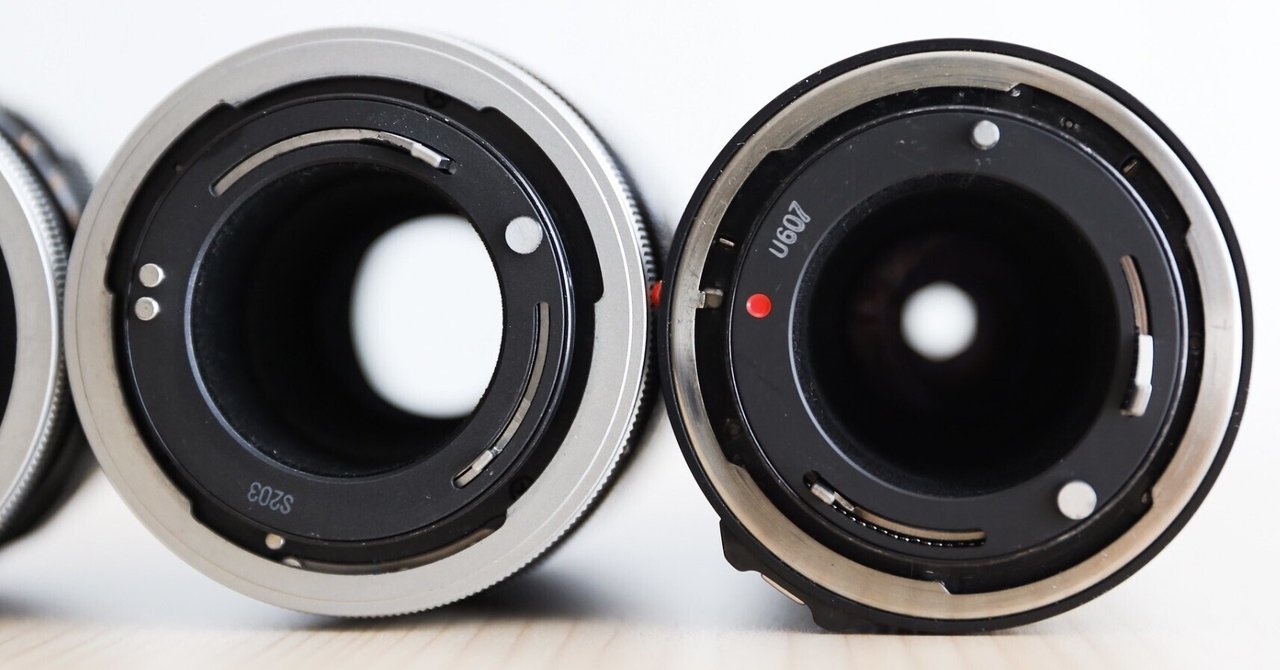 FDレンズとNewFDレンズ、構造上の違い｜絞り開放戦線