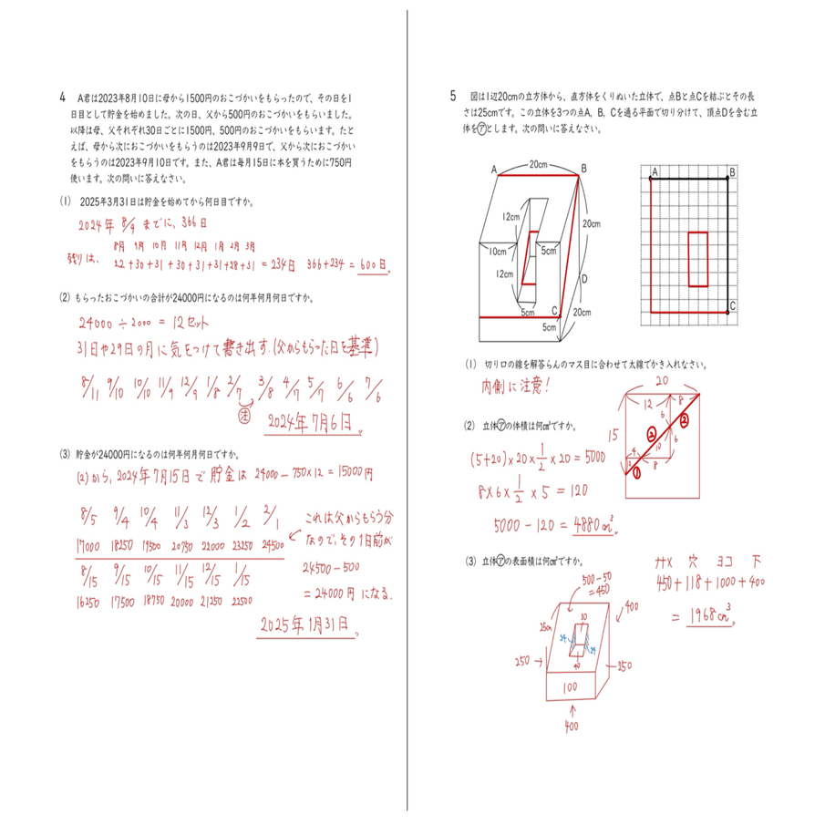 2025年 早稲田中(2/1入試) 算数｜うえたけ