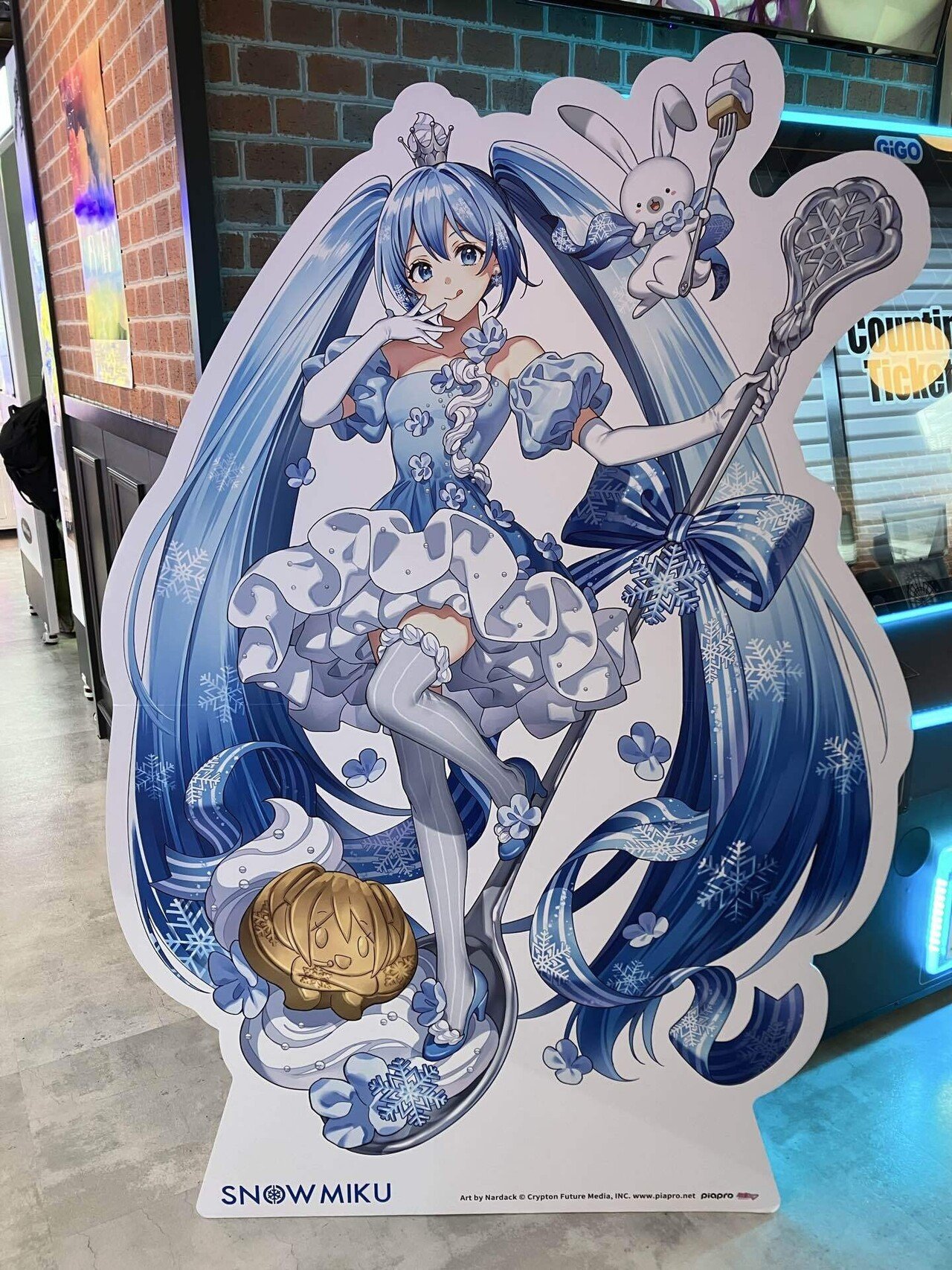 初音ミク アクリルスタンド MIKU LAND β SNOW WORLD2021 初音ミク アクリルスタンド MIKU LAND β SNOW WORLD2021