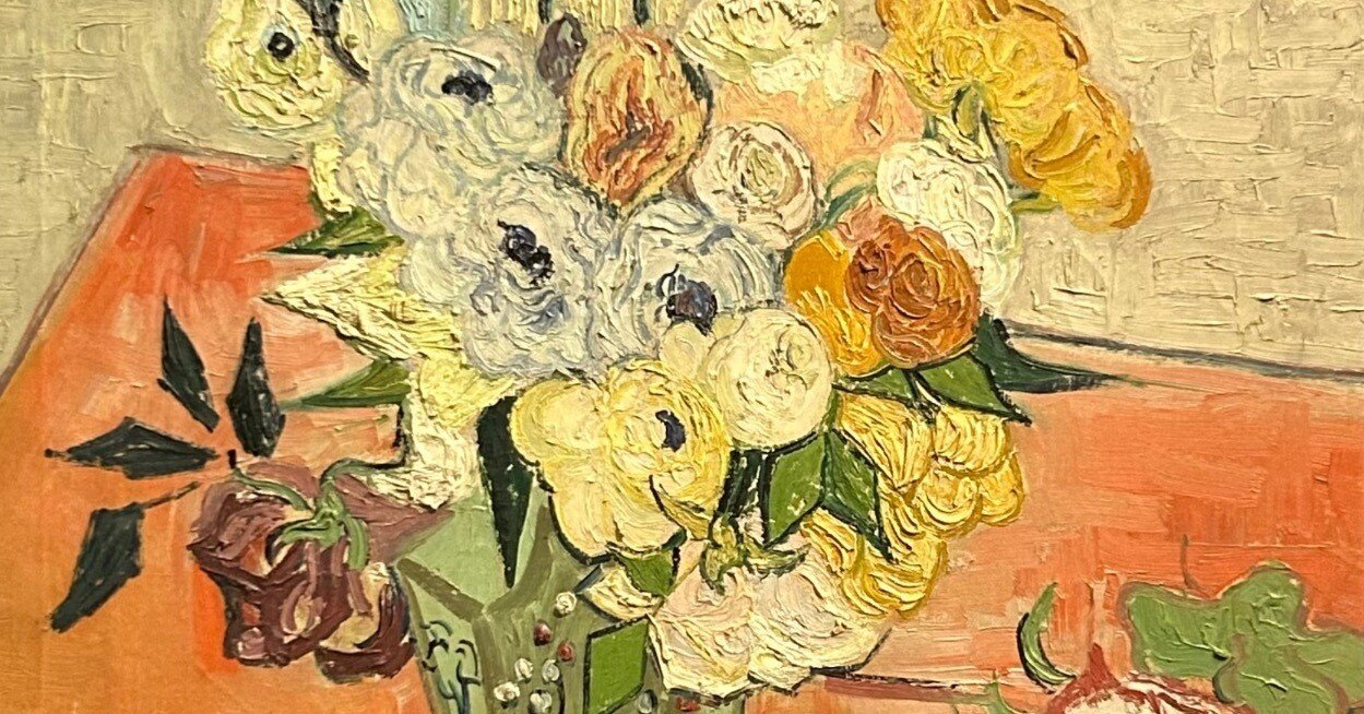 子供のためのオルセー美術館(174) オレンジの机のかどを描いて