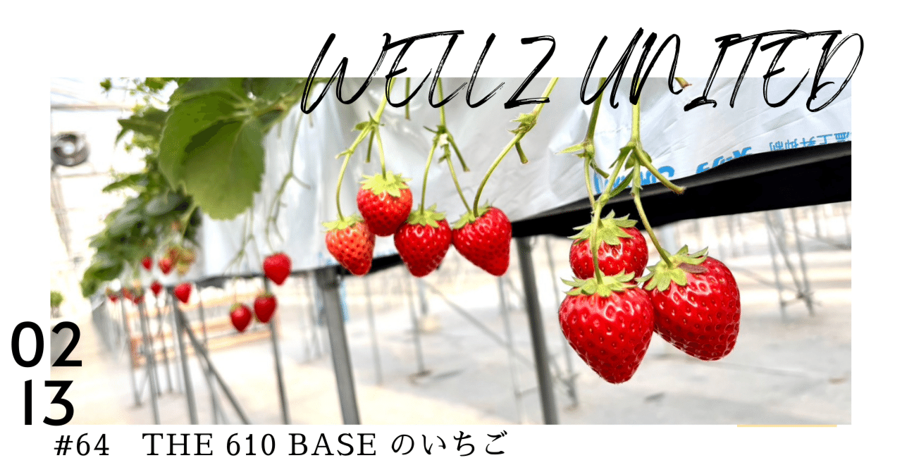 THE 610 BASE のいちご｜WELLZ_INOUE