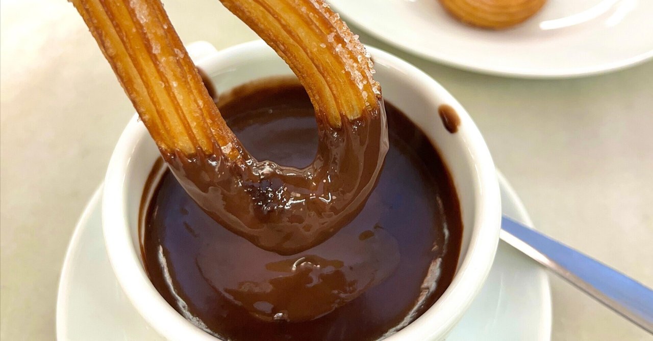 スペインのチョコは飲んでも食べても最高｜わん吉