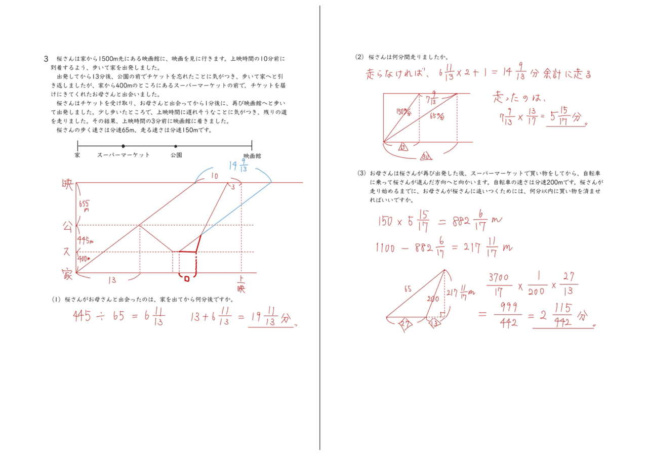 2025年 桜蔭中 算数|うえたけ 2025年 桜蔭中 算数|うえたけ