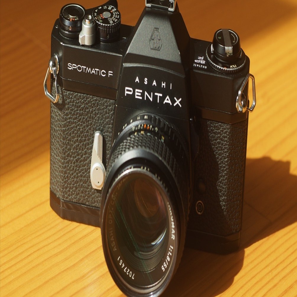 カメラを塗装してみた PENTAX SPFのブラック塗装｜アトリエデルタ