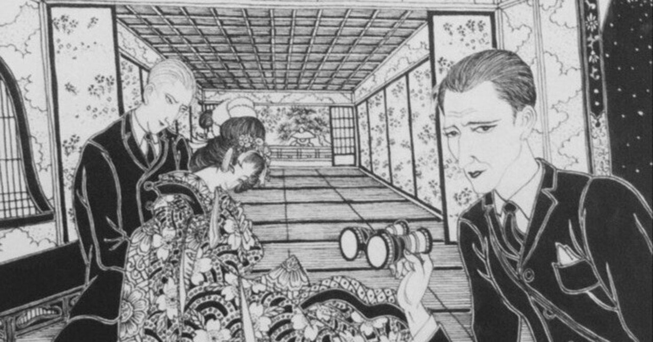 読解・江戸川乱歩の『押し絵と旅する男』、あの兄弟は同一人物説