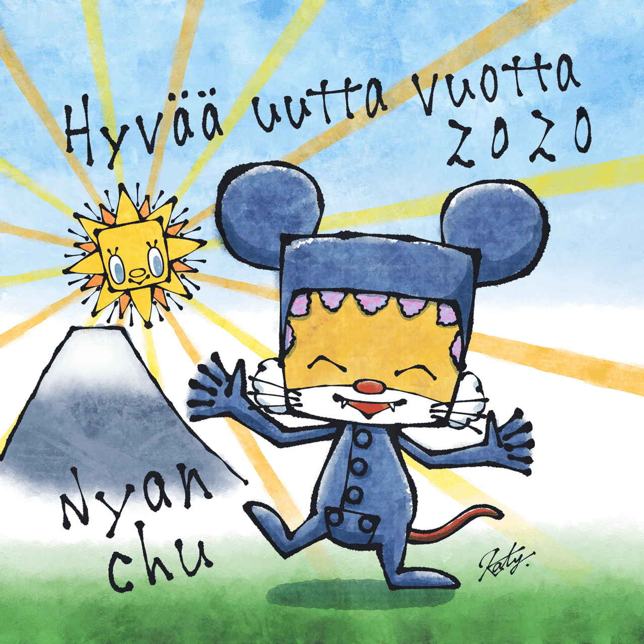 Hyvaa Uutta Vuotta ケイティー Note