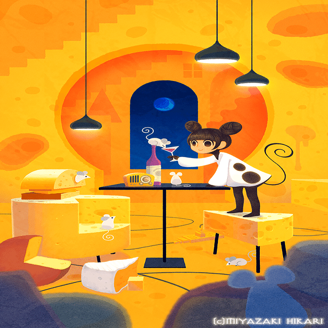 チーズの惑星」｜宮崎ひかり