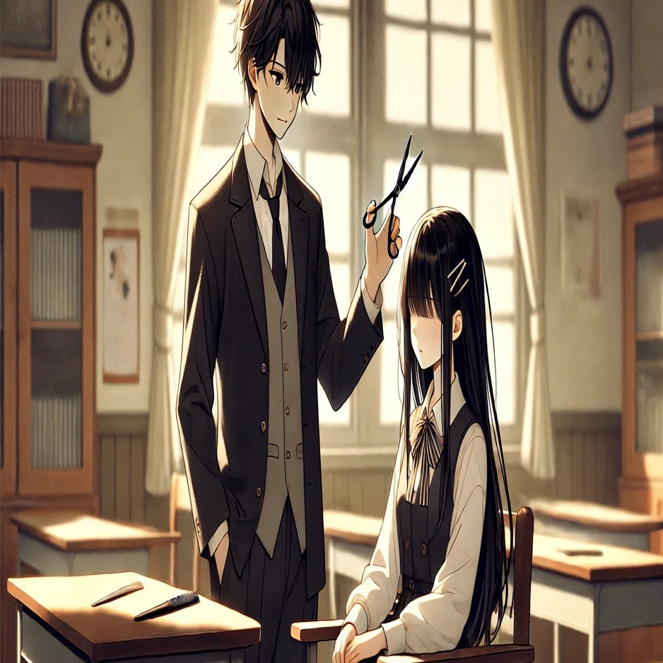 断髪小説】断髪、なかったことに。（1）能力覚醒&強制断髪｜imestojp