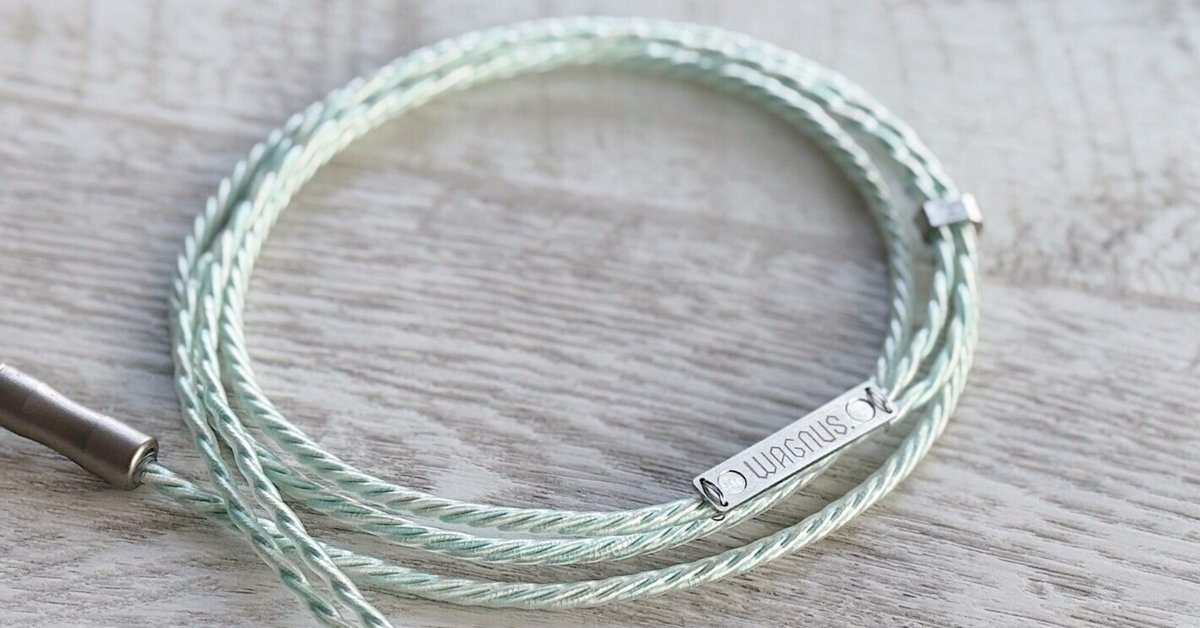 WAGNUS. Frosty Sheep ワグナス FitEar ケーブル Customer review