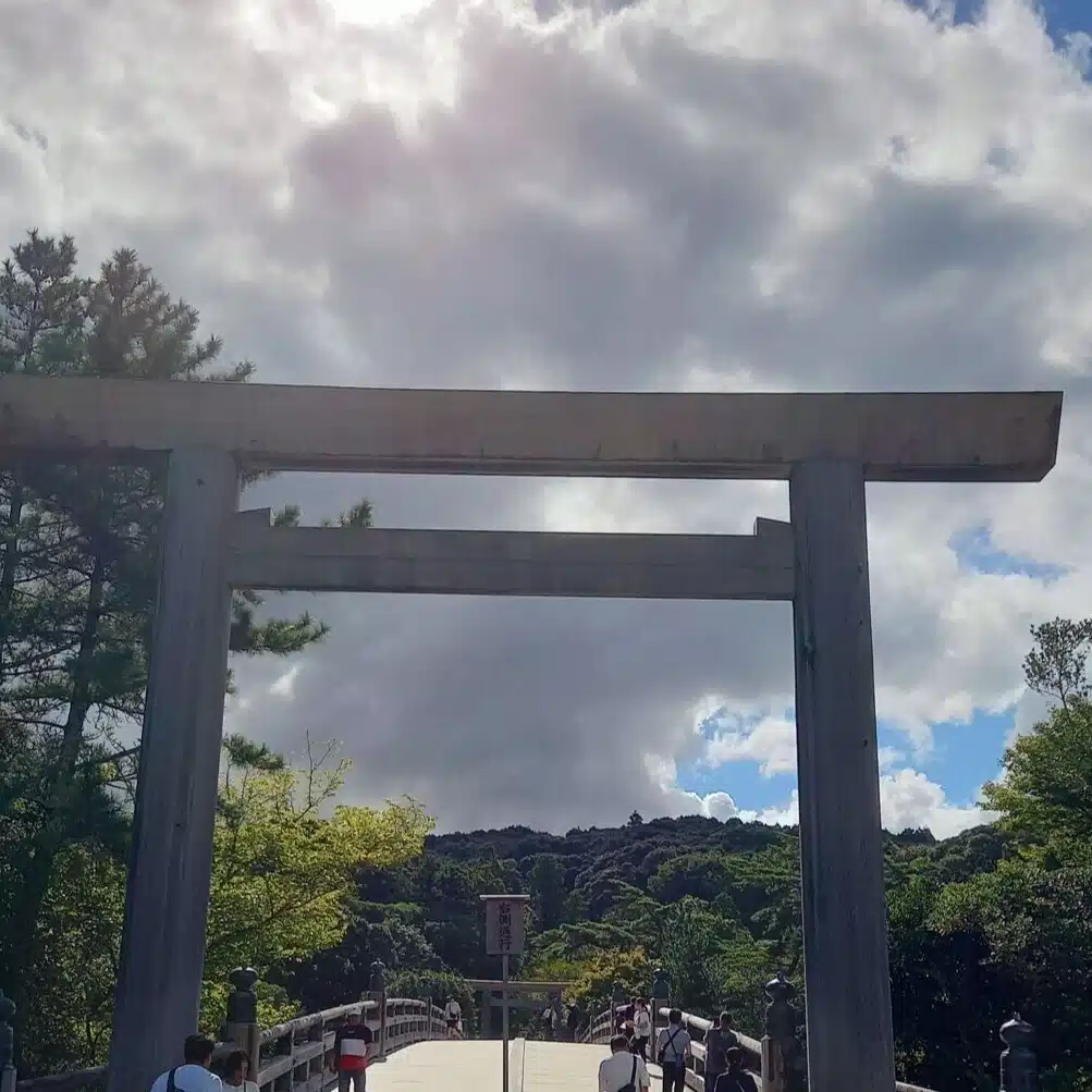 神社で神様とお話し