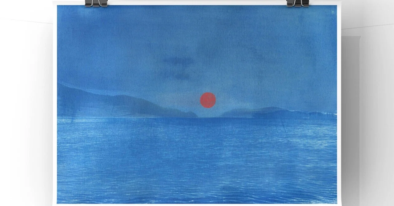 Grave of cyanotype #8｜松千代