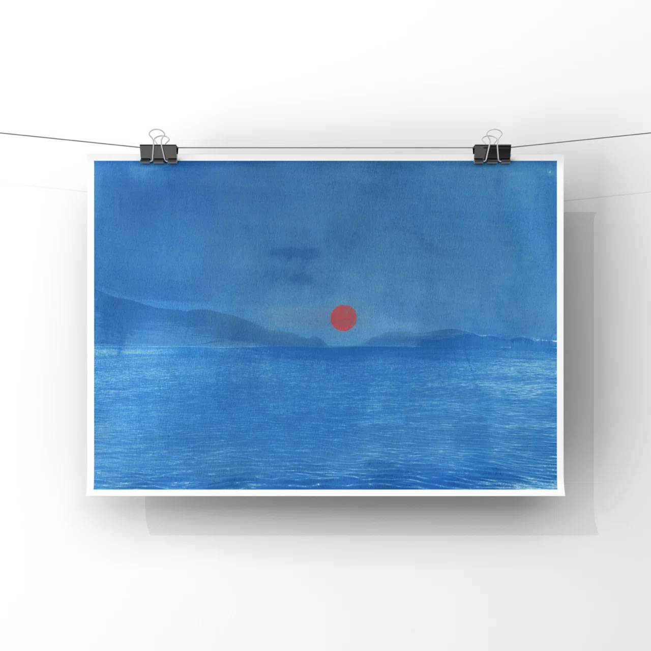 ＆lemon 青色の絵　無何有 Grave of cyanotype #8｜松千代