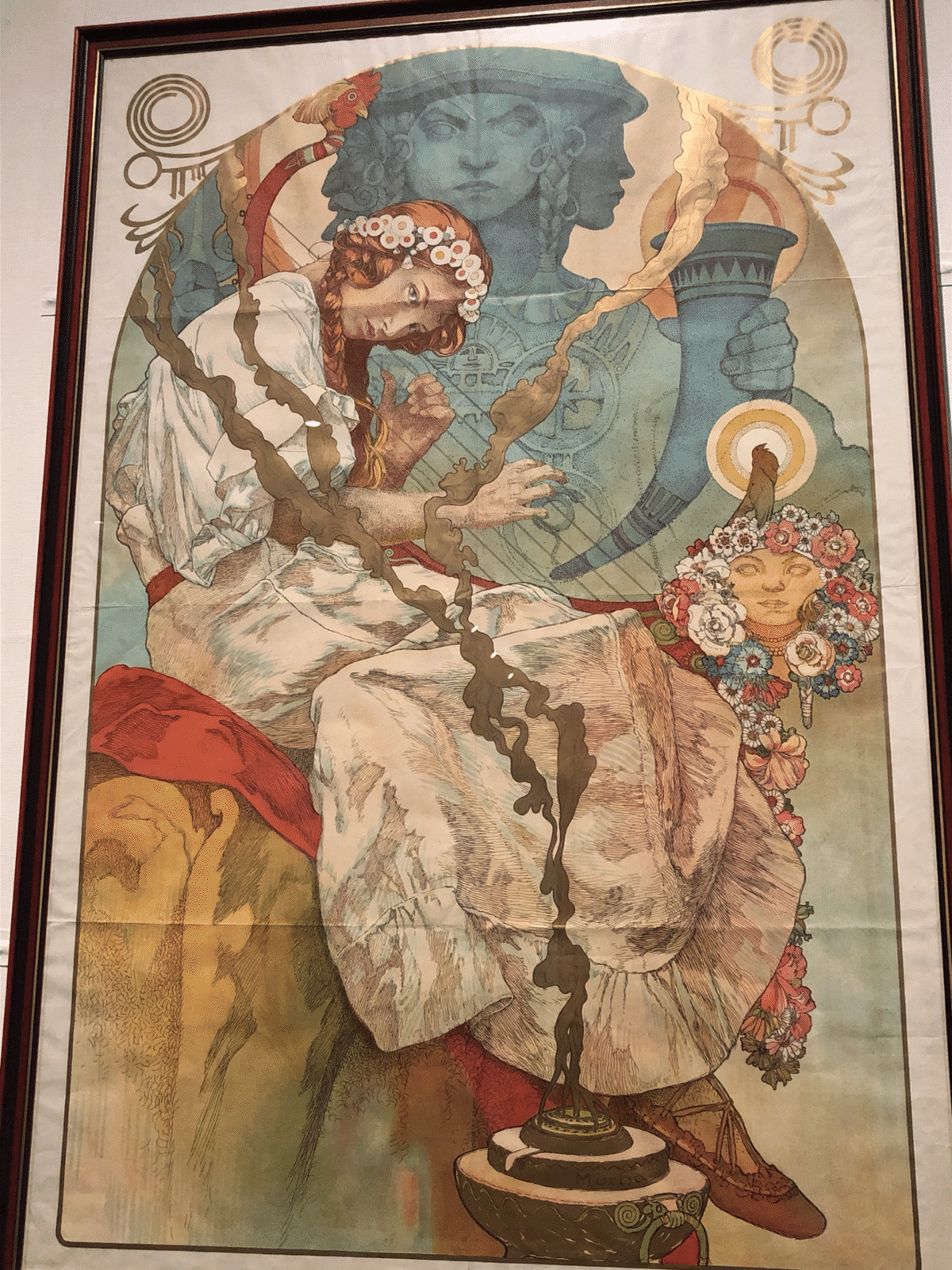 高級額装】ミュシャ詩 ナンバー入り