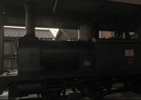 1874年から簸上鉄道 （現・木次線）を走っていた「123号機関車
