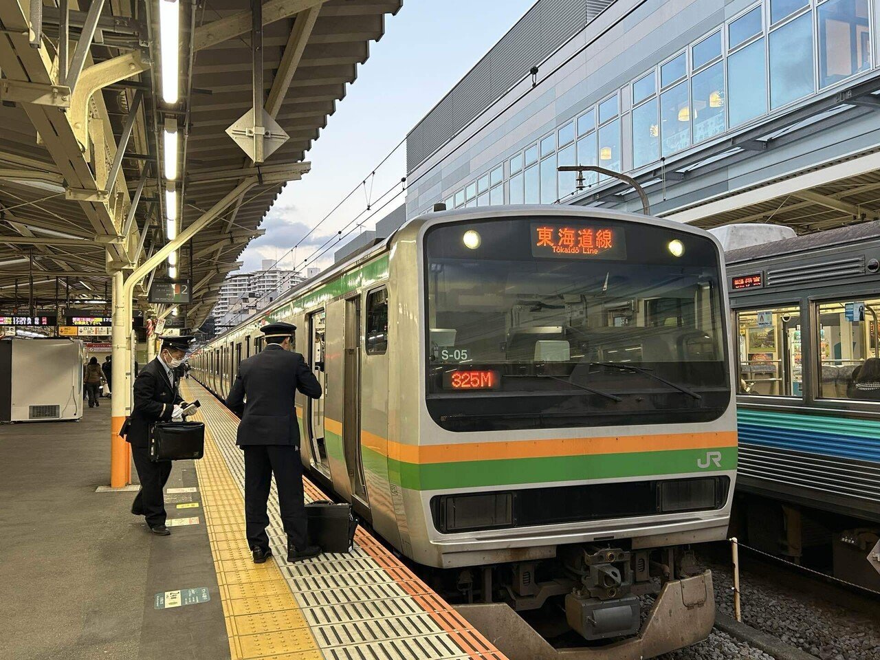 JR東海管内へアルバイトに向かうE231系5両編成に遭遇♪｜シュニチロ＠note