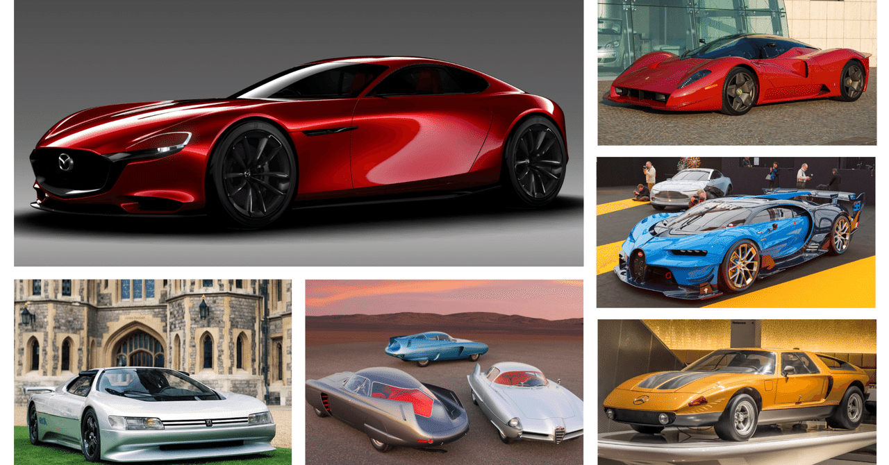 コンセプトカーをモデル化したミニカー達｜山本英貴/hidexxxxx