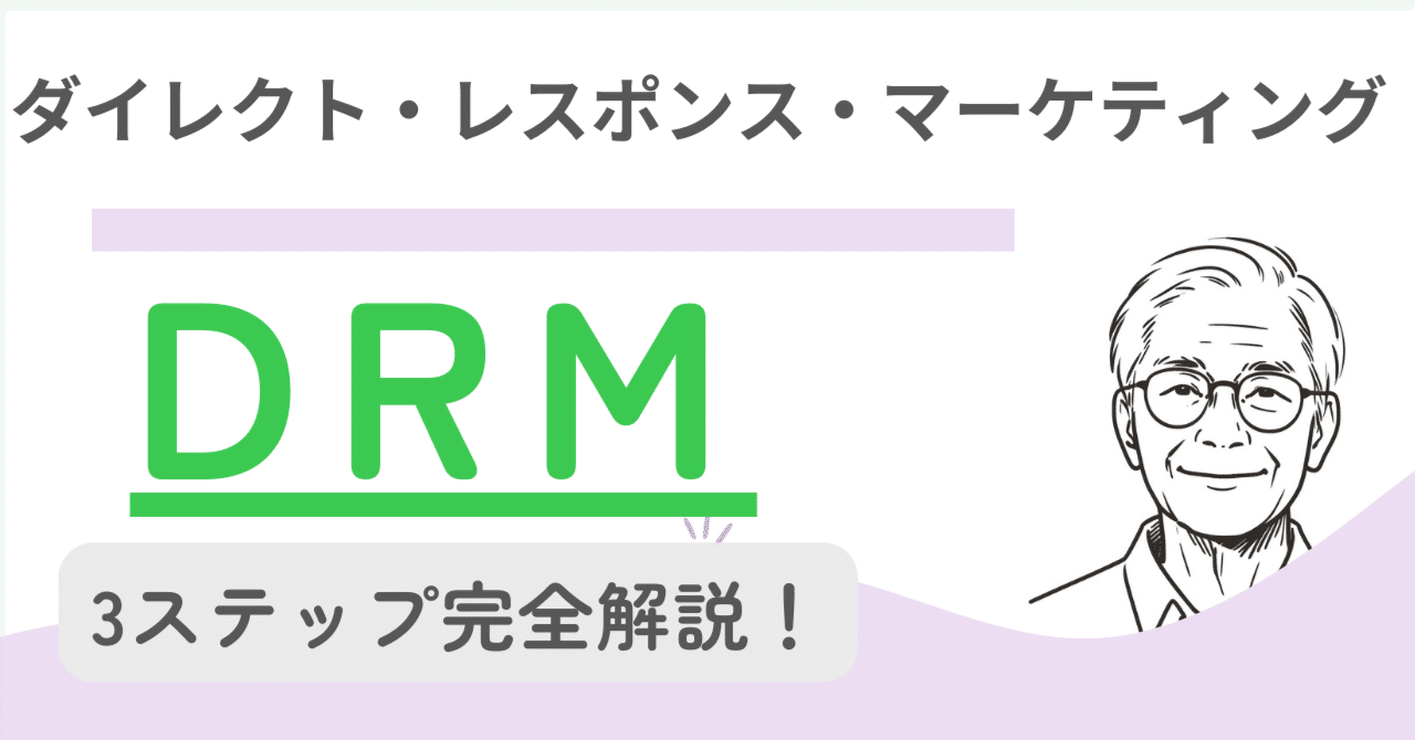 ダイレクトレスポンスマーケティング（DRM）完全ガイド｜効果を