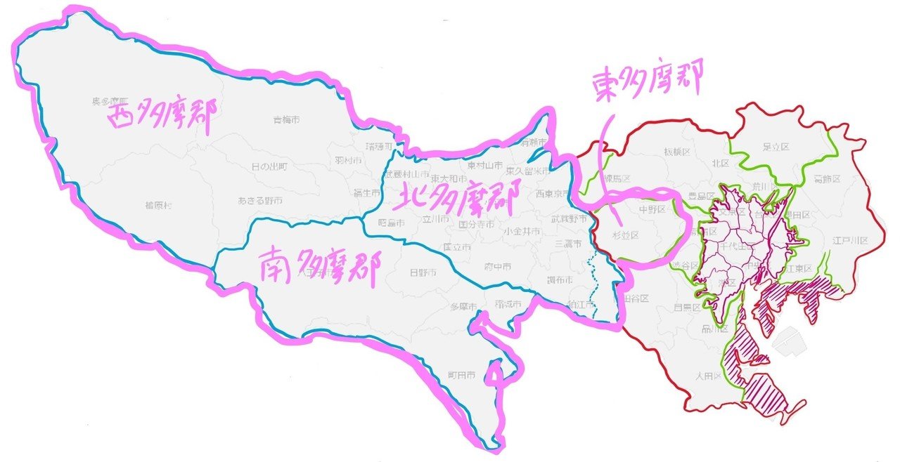 昔の表札の謎を追ってみた①~なぜ多摩地域は四多摩ではなく三多