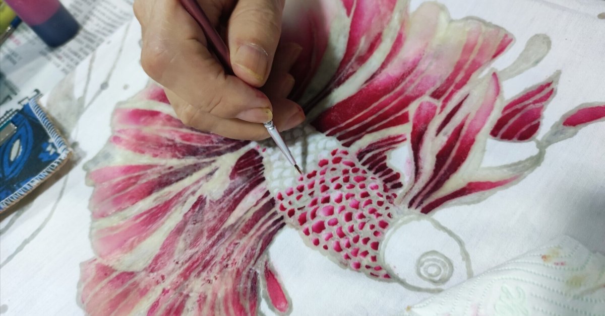 2月16日( 2025年 )マレーシア伝統工芸Batik(バティック)をKL