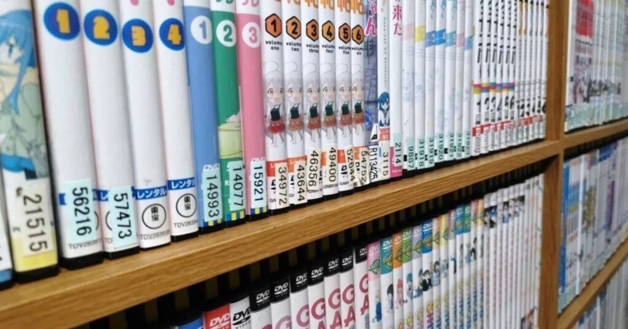 もはや部屋がTSUTAYA① DVDケースを揃える｜akurusan