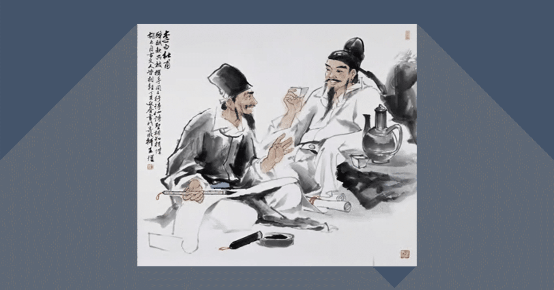 李白と杜甫のショート漫才［最期の伝説］｜泉聲悠韻