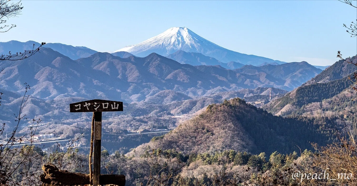 今日はあの山へ#19｜富士山を望む静かな山歩き 尾続山〜コヤシロ山