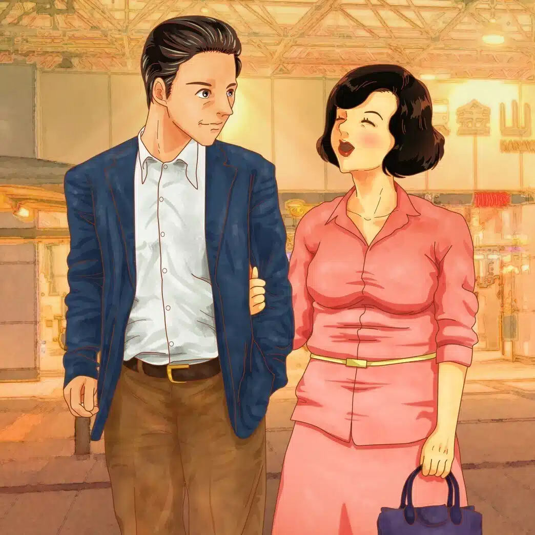 熟年カップル
