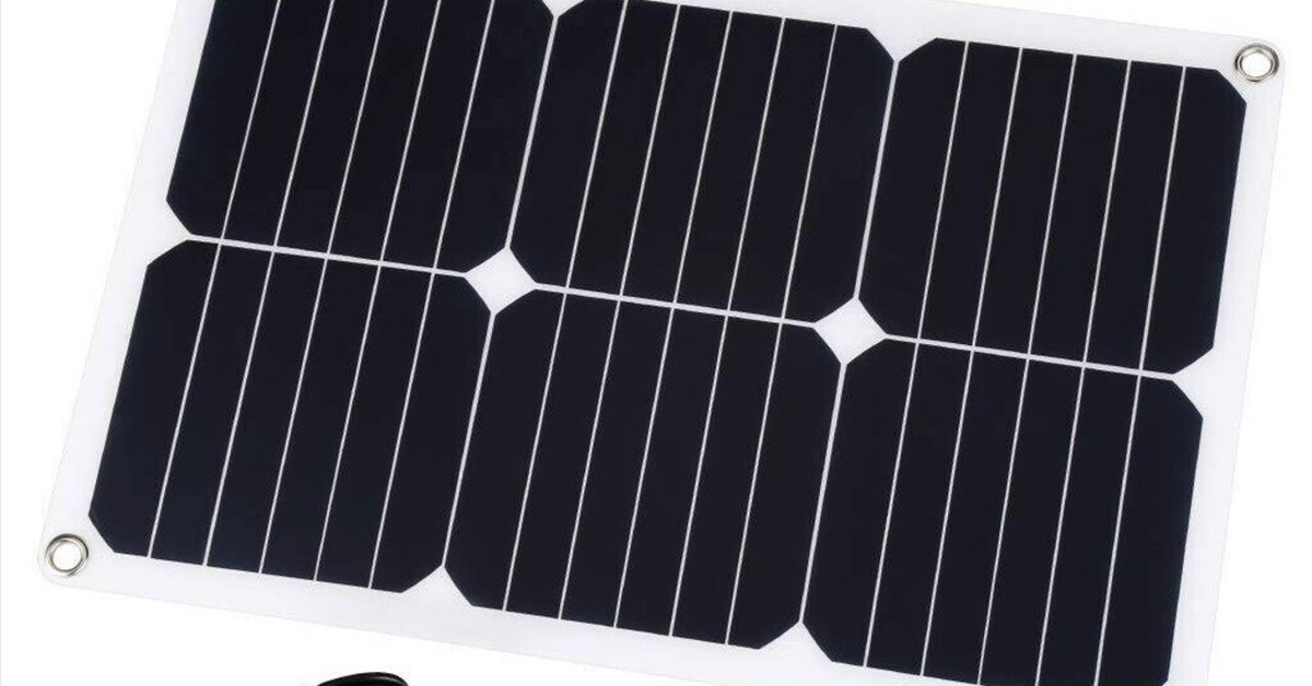 電源不要 12Vソーラー充電器(2) TYPE スら B バッテリー上がり