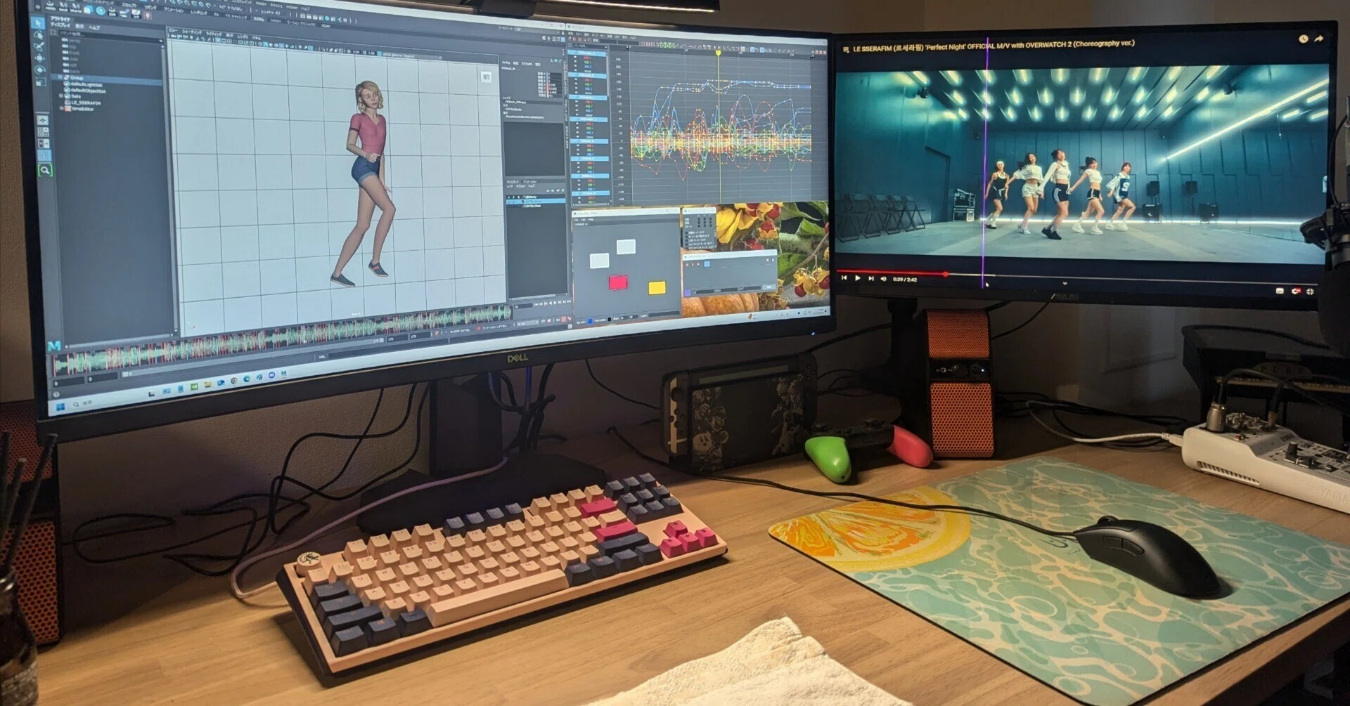 3Dアニメーターがウルトラワイドモニターを使ってみた結果｜まちゃ