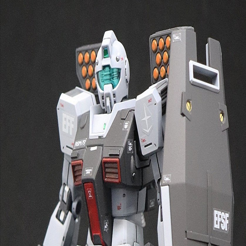 HG ジム(ショルダーキャノン/ミサイルポッド装備)｜まっさ