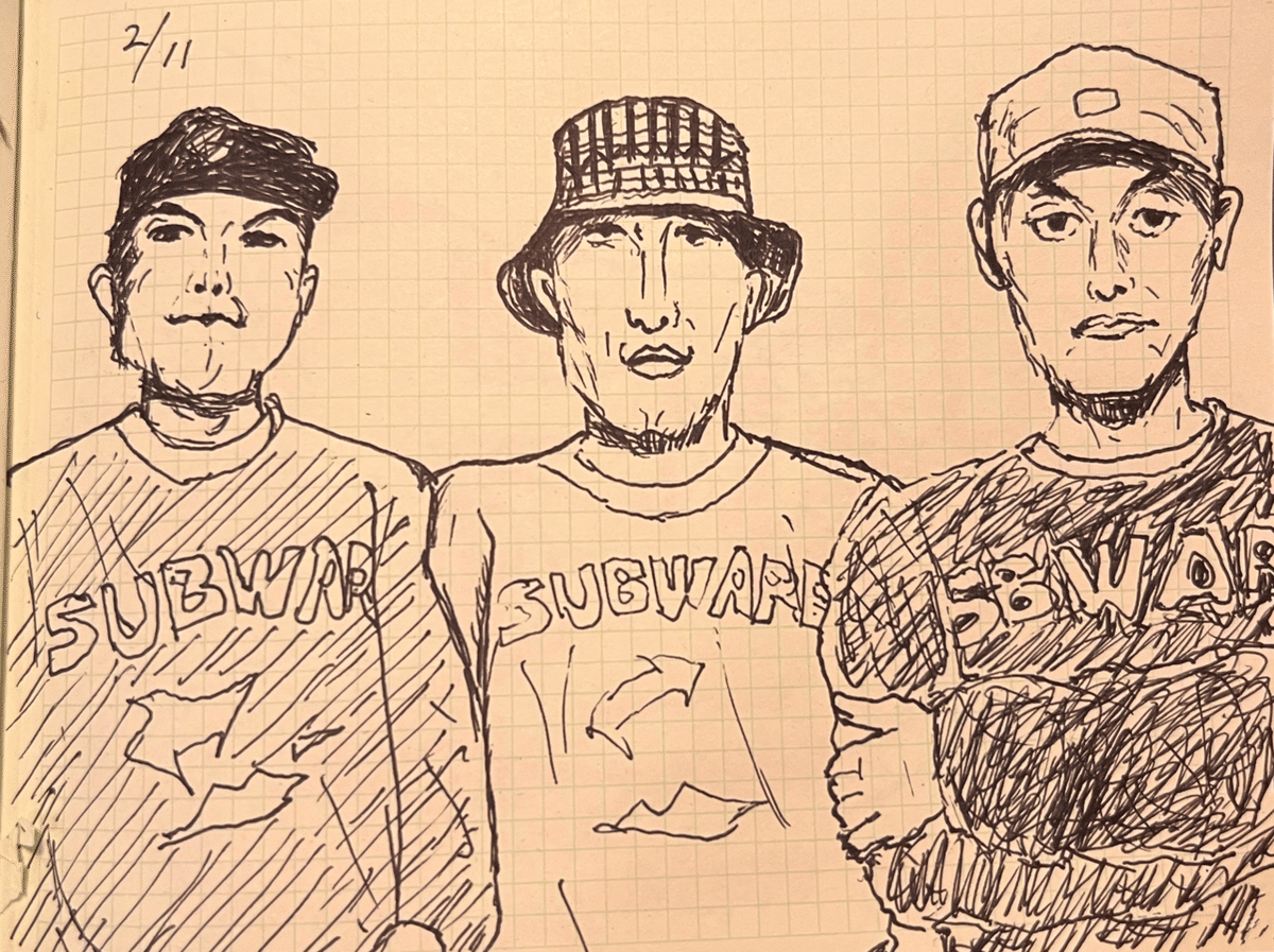 N.O.T.Eの似てない似顔絵道場partⅡ｜𝕋.𝔸.ℝ.𝕆