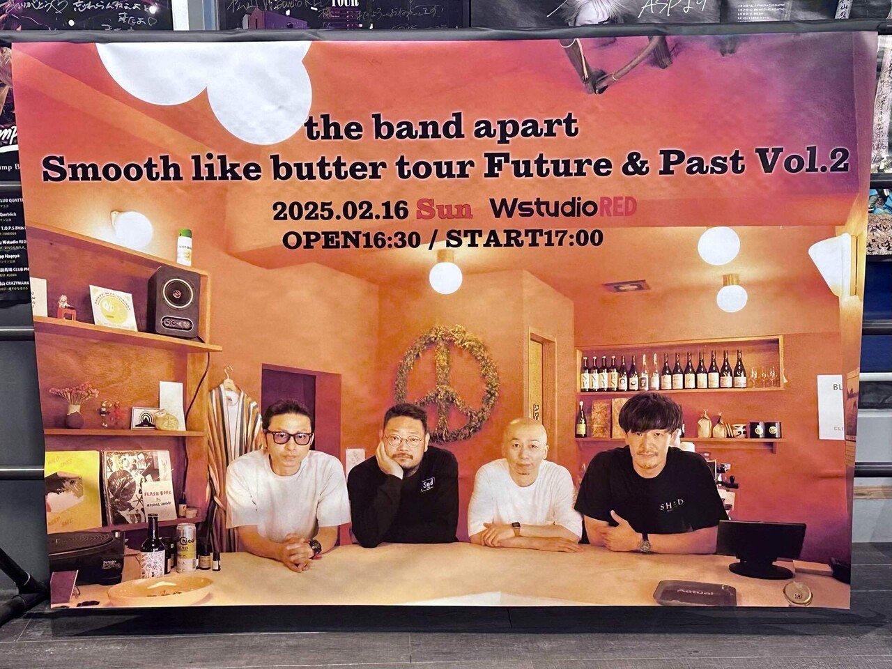 the band apart Smooth like butter tour Future & Past Vol.2松山公演
